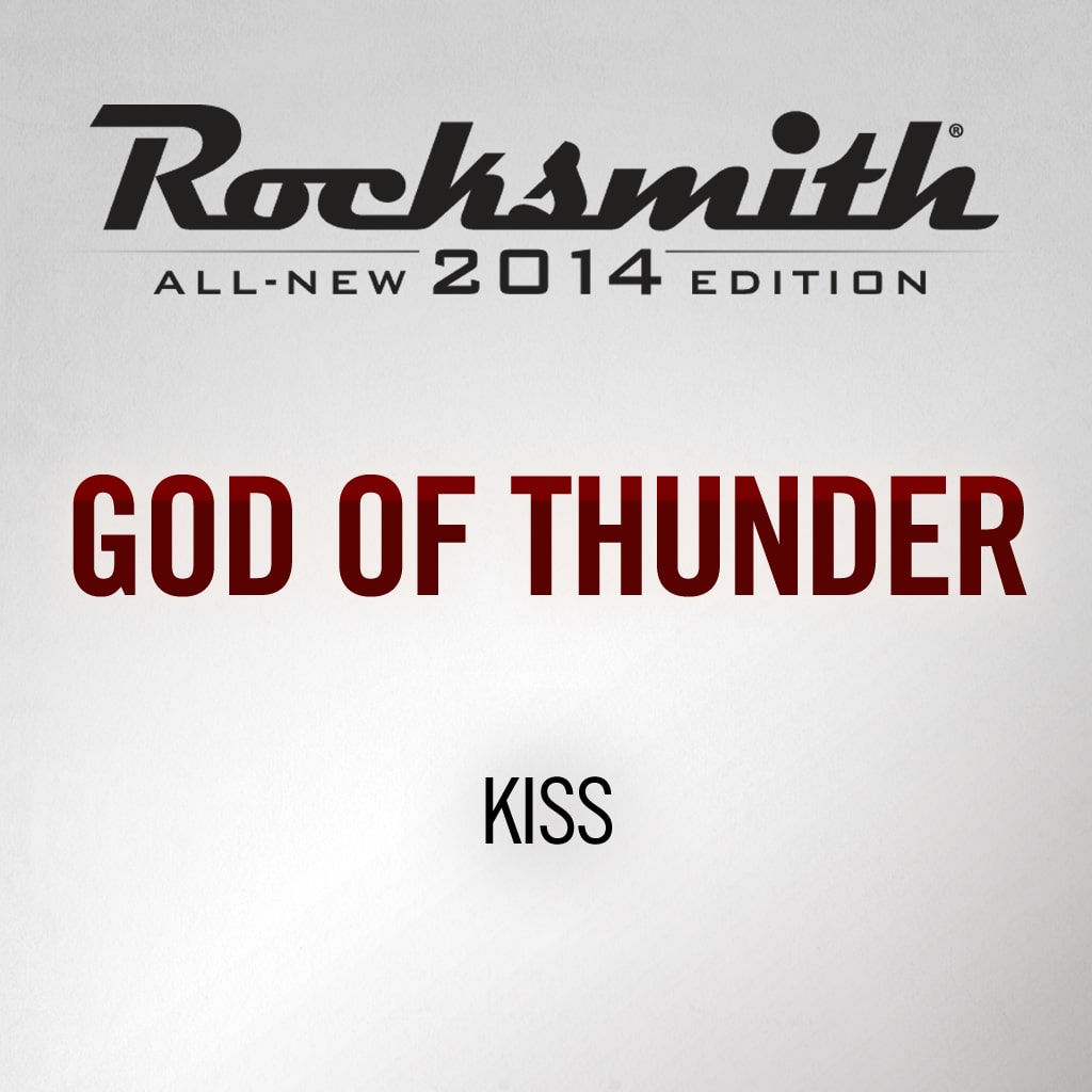 Rocksmith® 2014 - Kiss - God of Thunder