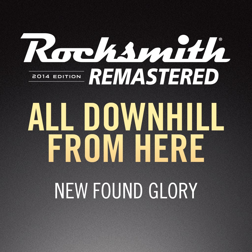 Rocksmith® 2014 - New Found Glory -  All Downhill from Here