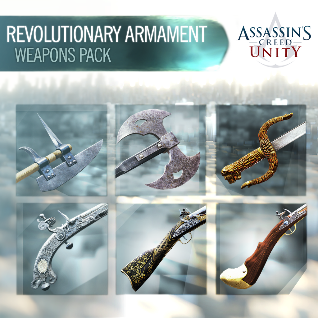 assassins creed unity weapons