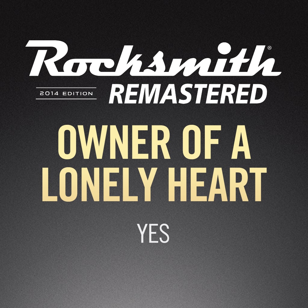 Rocksmith® 2014 - Yes - Owner of a Lonely Heart