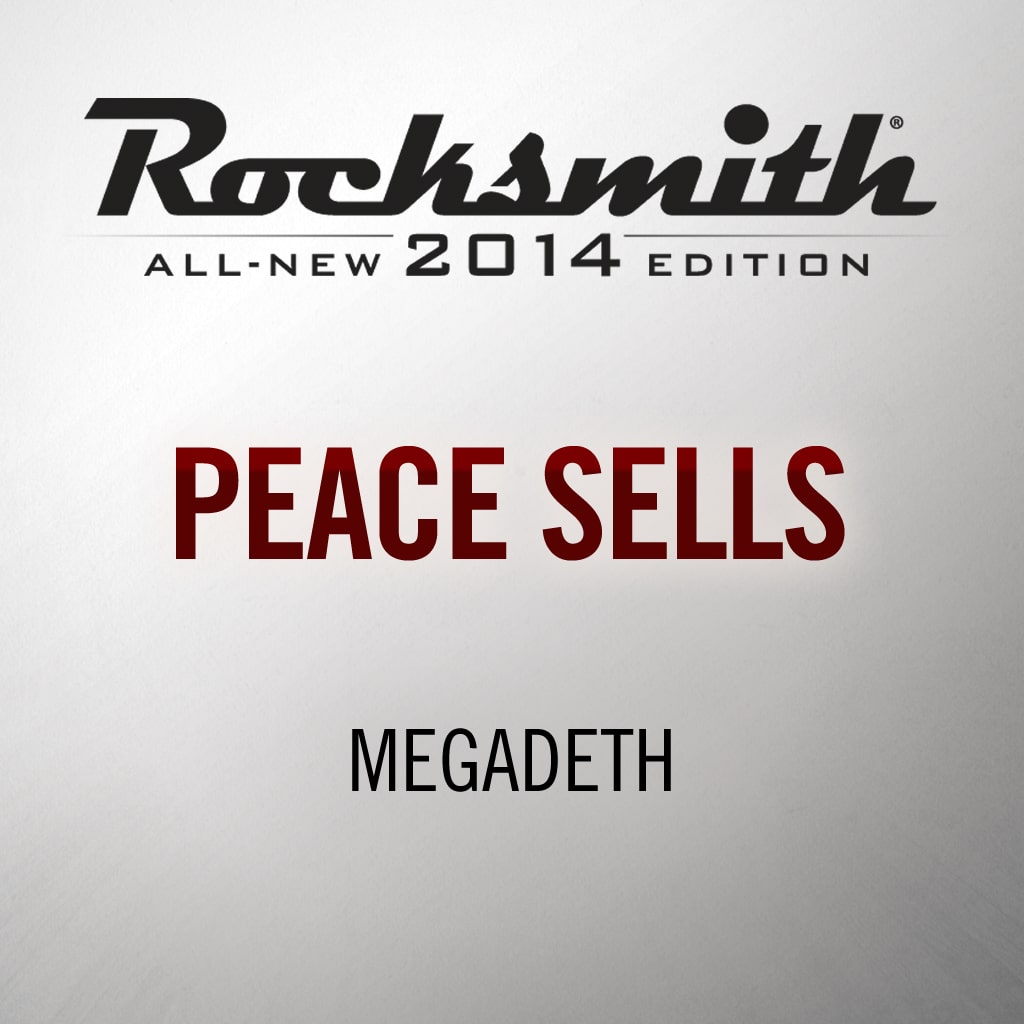 Rocksmith® 2014 - Megadeth - Peace Sells