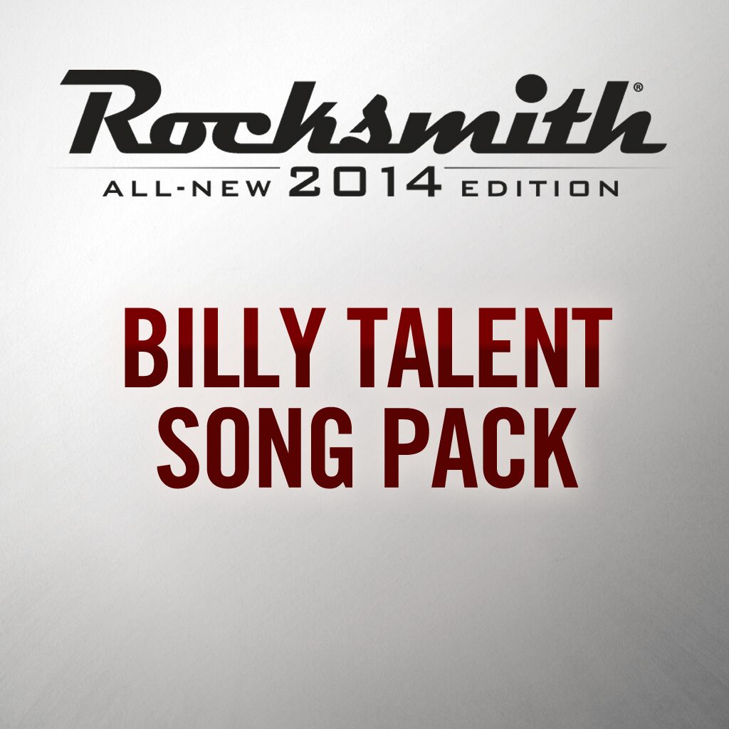 Rocksmith 2014 Billy Talent Song Pack