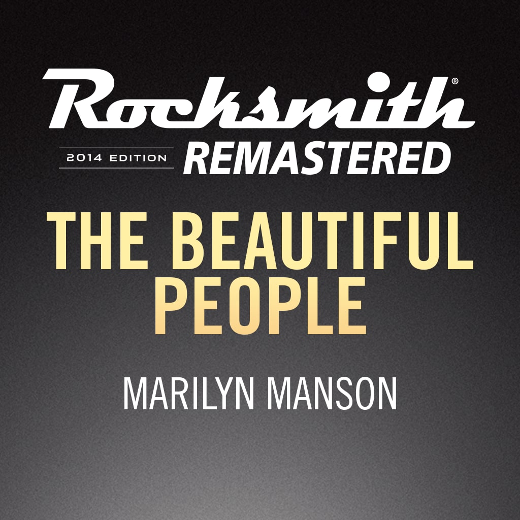 Rocksmith® 2014 - Marilyn Manson - The Beautiful People