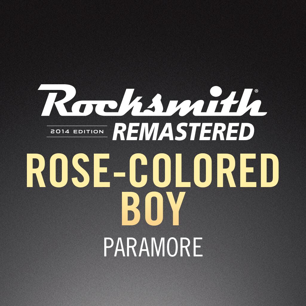 Rocksmith 2014 - Paramore - Rose-Colored Boy	
