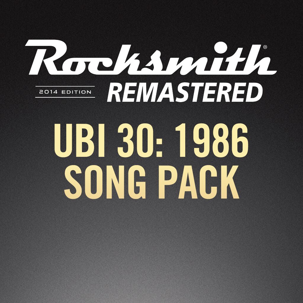 Rocksmith® 2014 - UBI30: 1986 Song Pack