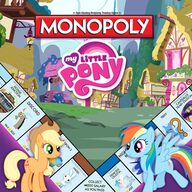 My Little Pony Monopoly MLP Board Game Complete 2013 Hasbro 