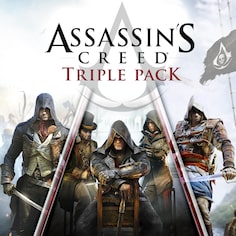 Assassin's Creed Triple Pack: Black Flag, Unity, Syndicate cover image