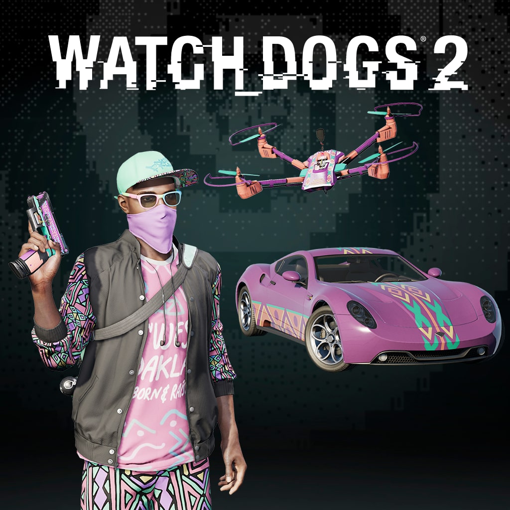 Watch Dogs 2 - PACOTE CHUTA AÍ