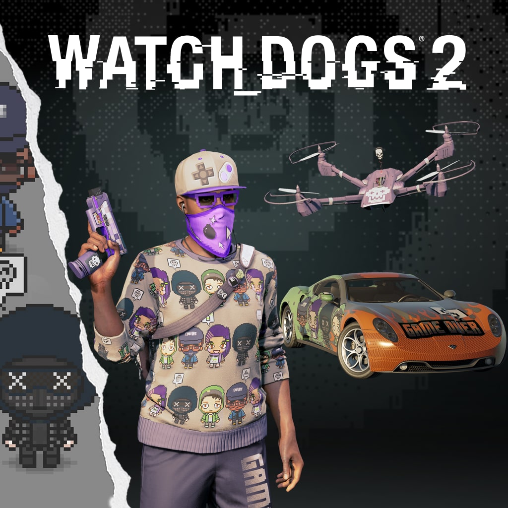 Watch Dogs 2 - Pacote Pixel Art
