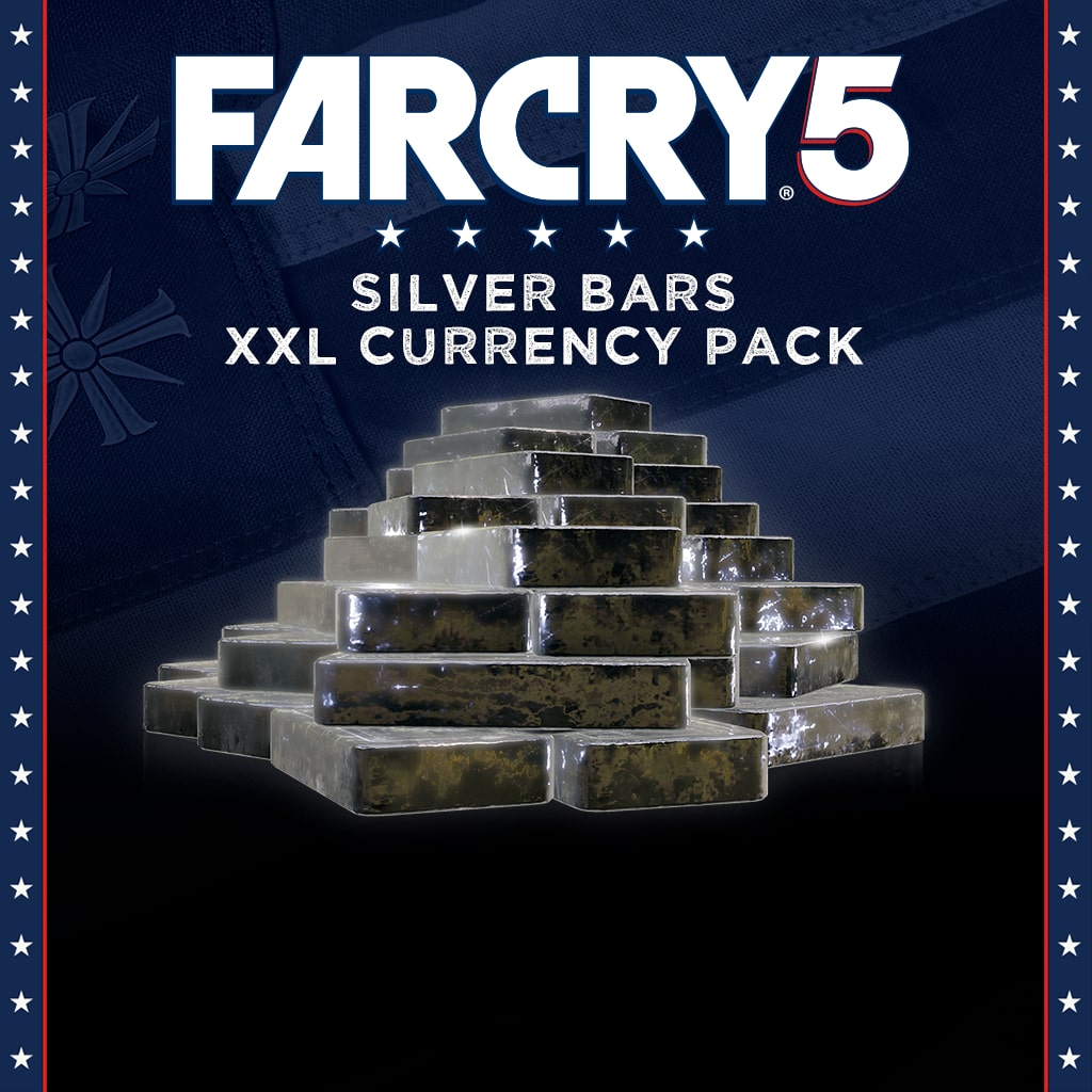 Pacote GGG de Barras de Prata de Far Cry® 5 – 7.250 Créditos