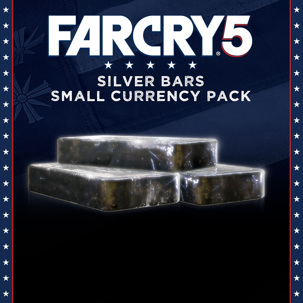 Pacote Pequeno de Barras de Prata de Far Cry® 5 – 500 Créditos