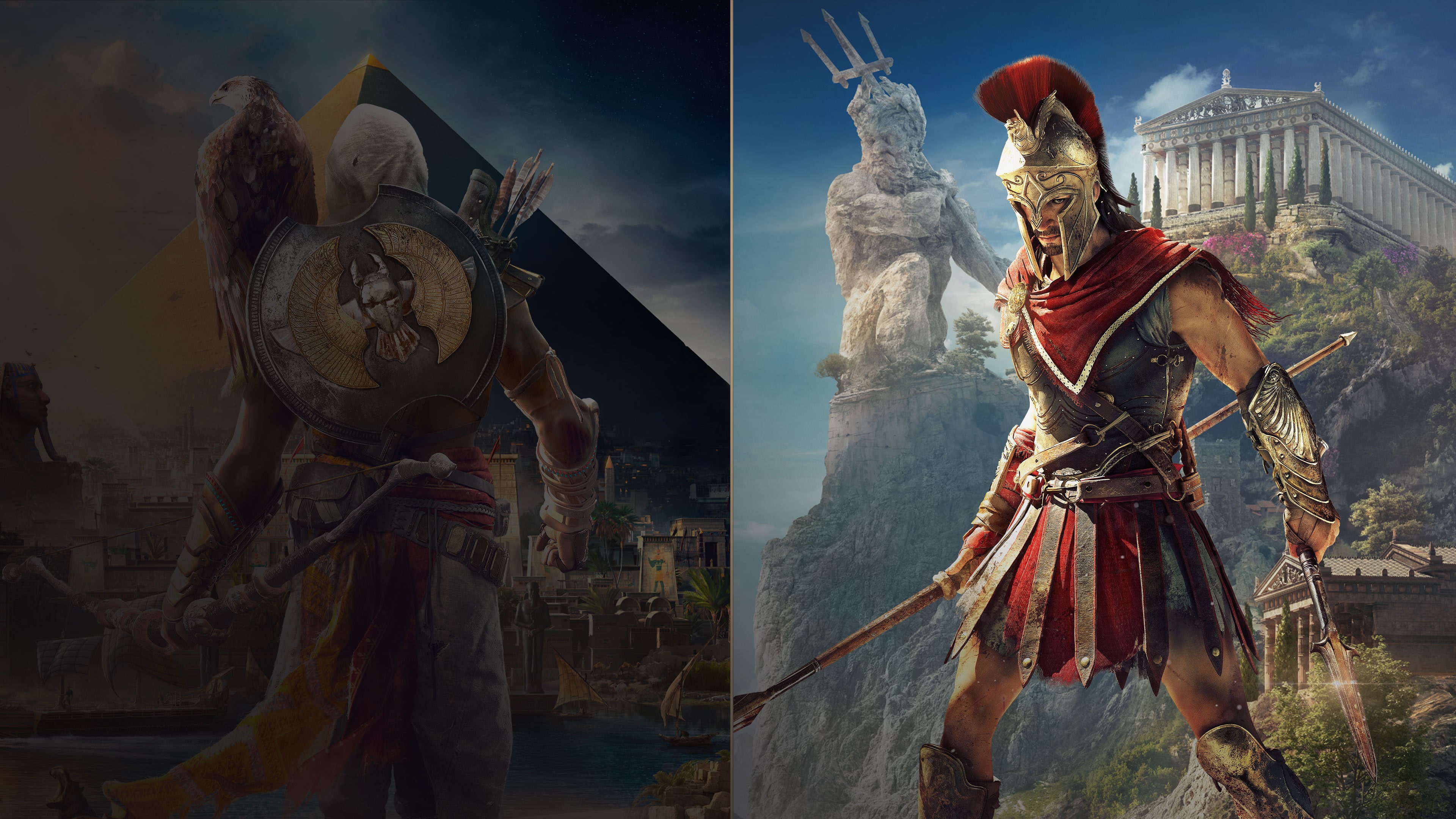 Assassin's Creed Origins + Odyssey Double Pack (PS4)