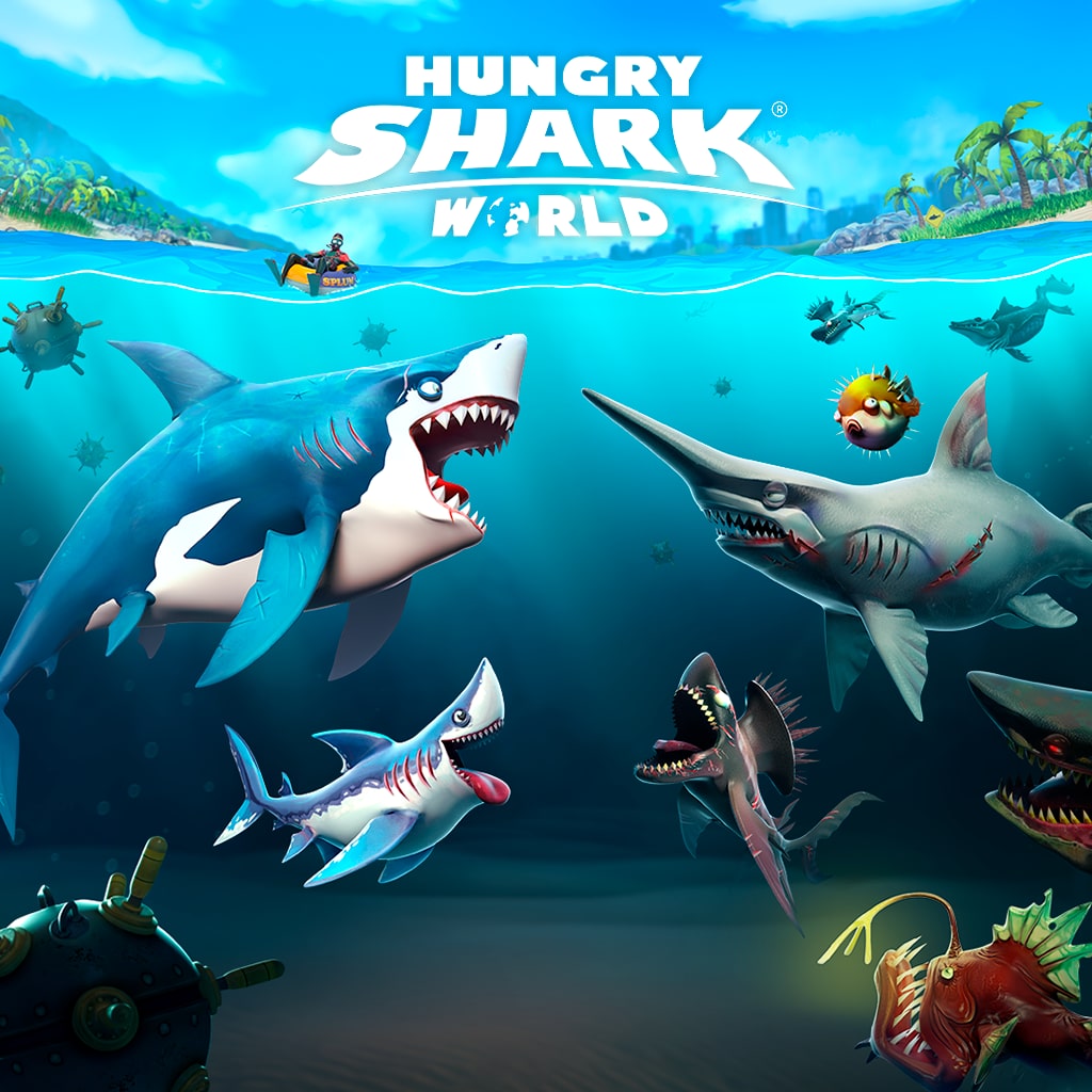 Angry shark - An Online Game on