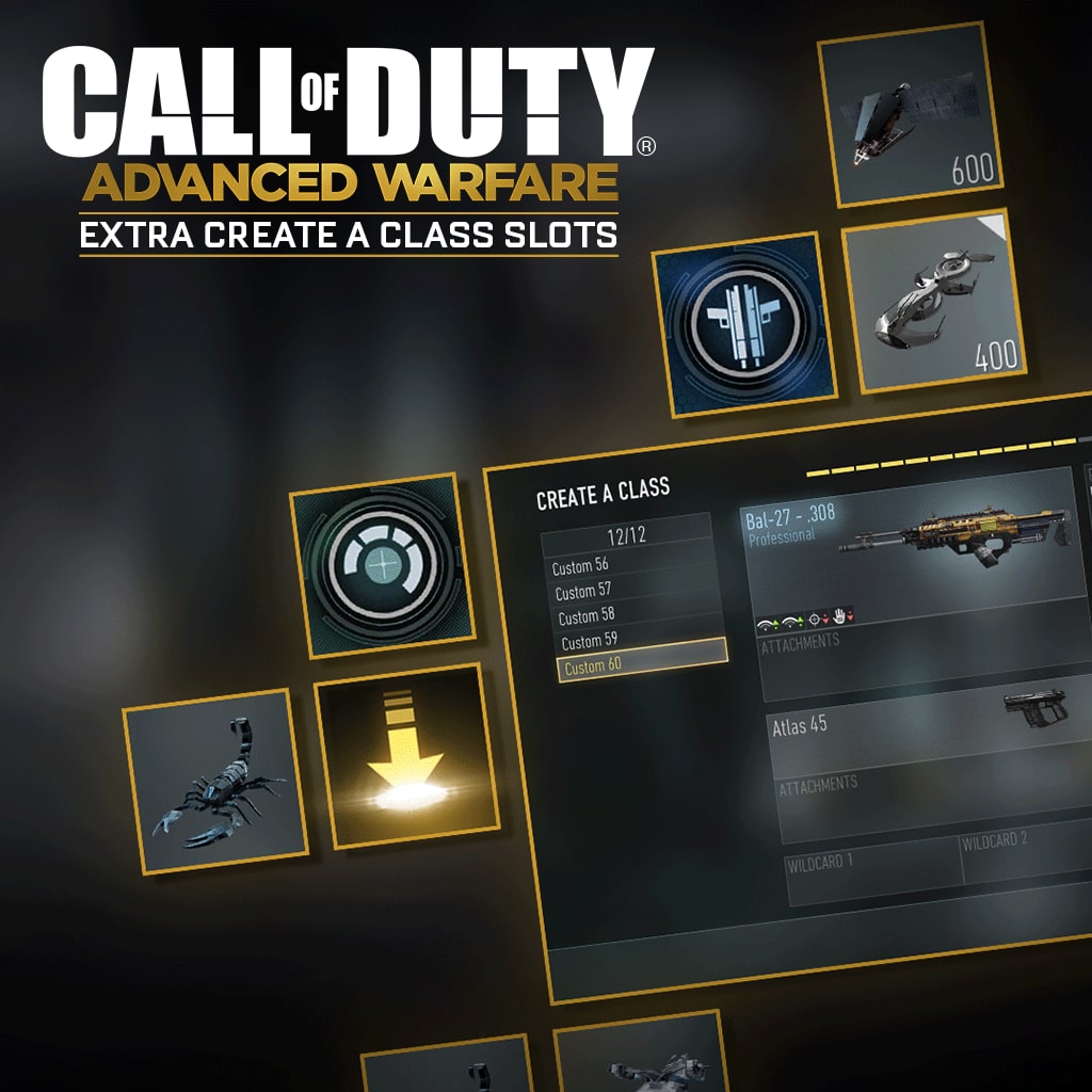 Call of Duty®: Advanced Warfare - Extra Create a Class Slots