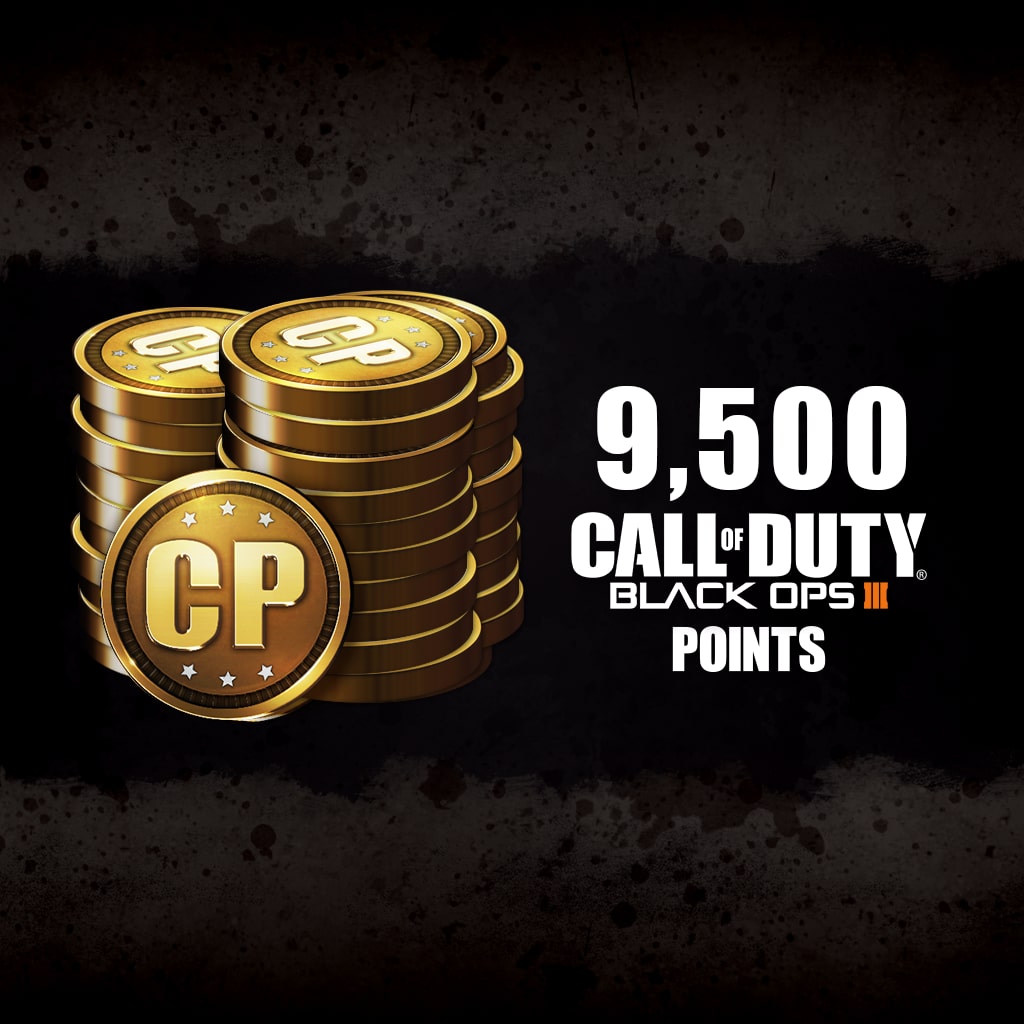 9,500 Call of Duty®: Black Ops III Points