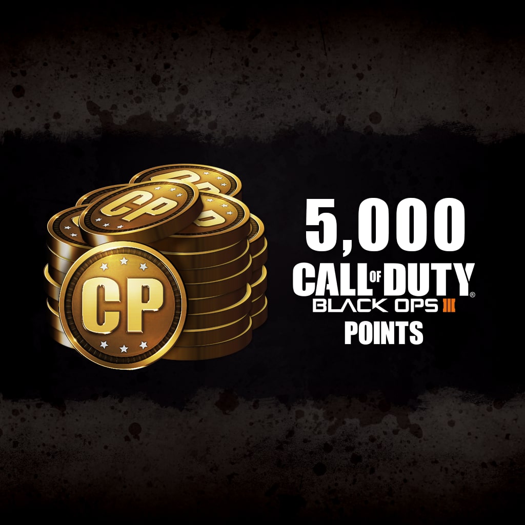 5.000 Pontos Call of Duty®: Black Ops III