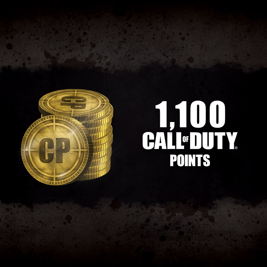 1,000 (+100 Bonus) Call of Duty Points (中英文版)