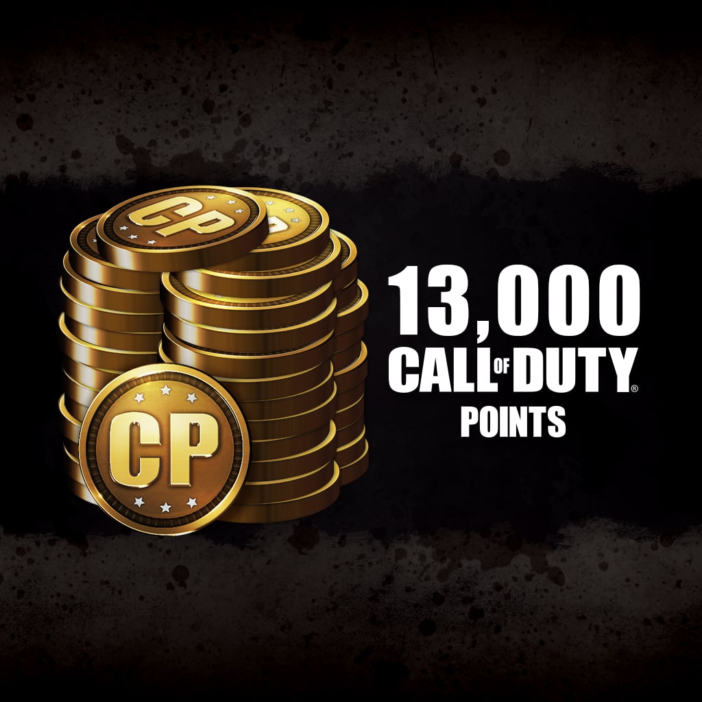 10,000 (+3,000 Bonus) Call of Duty Points (中英文版)