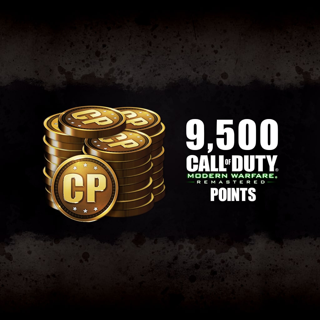 9,500 Call of Duty®: Modern Warfare® Remastered Points