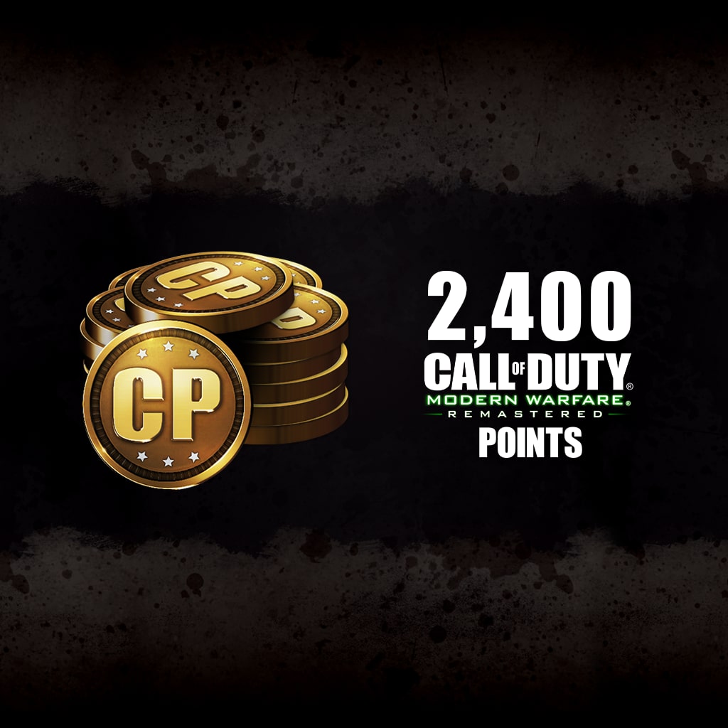 2,400 Call of Duty®: Modern Warfare® Remastered Points