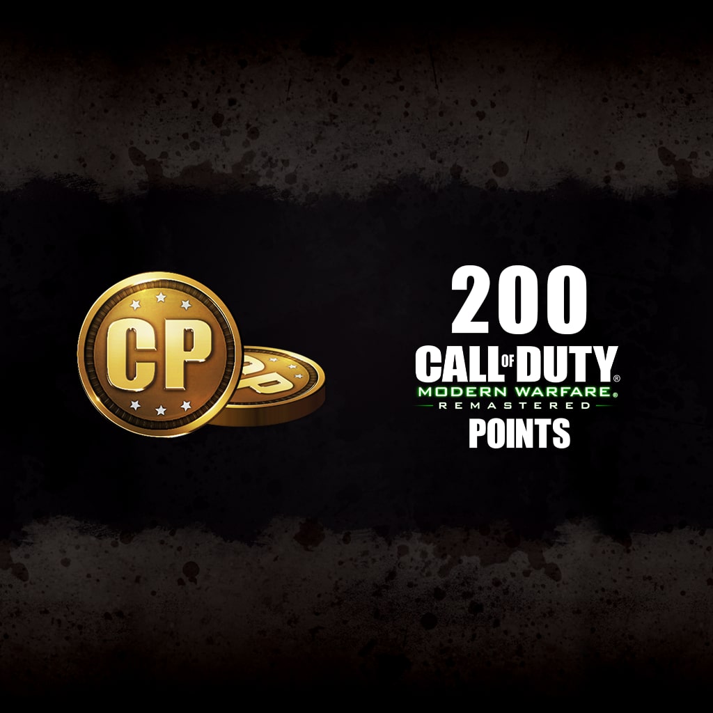 200 puntos Call of Duty® para Modern Warfare® Remastered