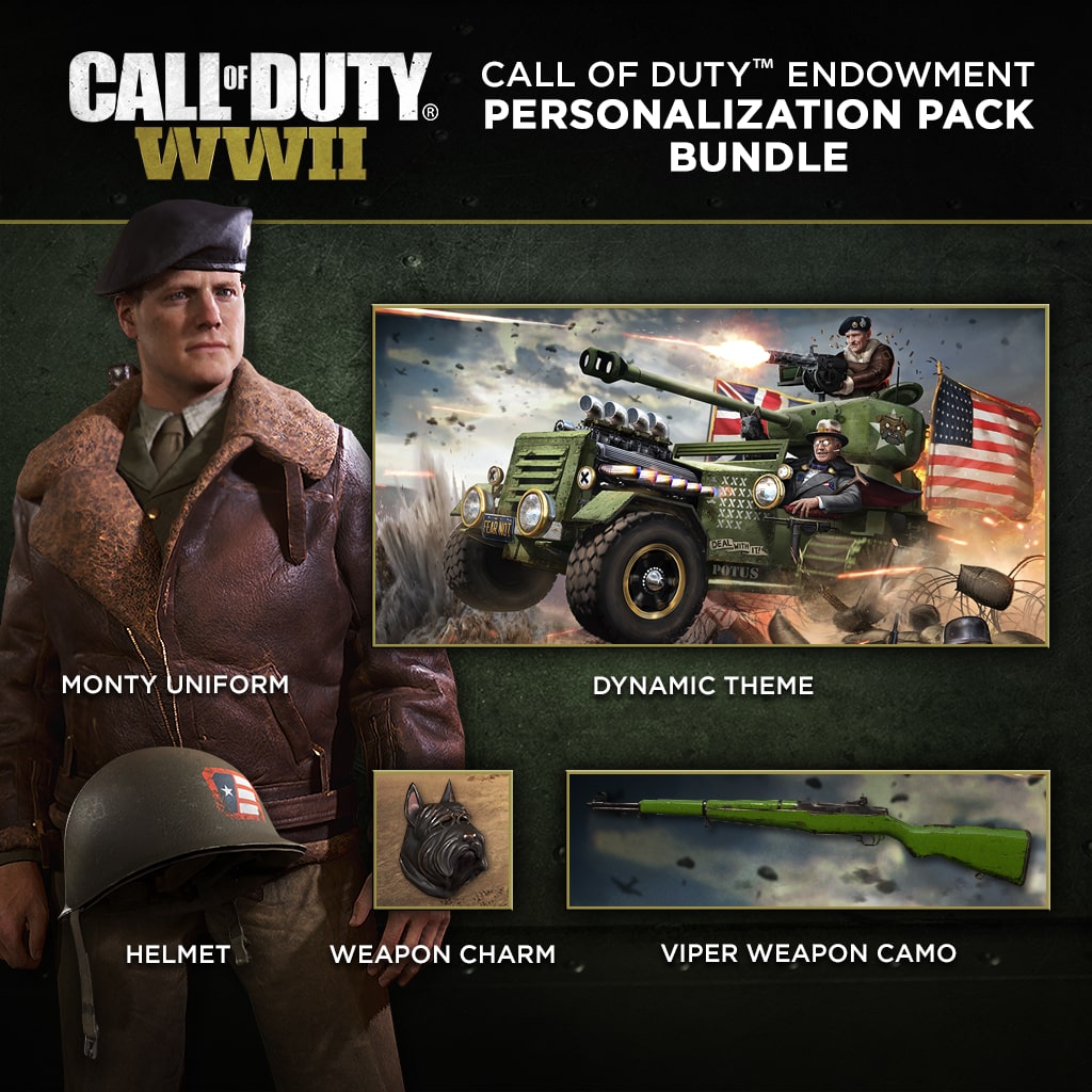 Call of Duty®: WWII - C.O.D.E. Personalization Pack Bundle