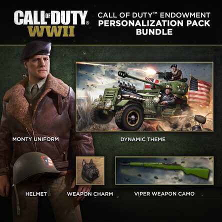 Call Of Duty: WWII — C.O.D.E. Personalization Pack Bundle on PS4
