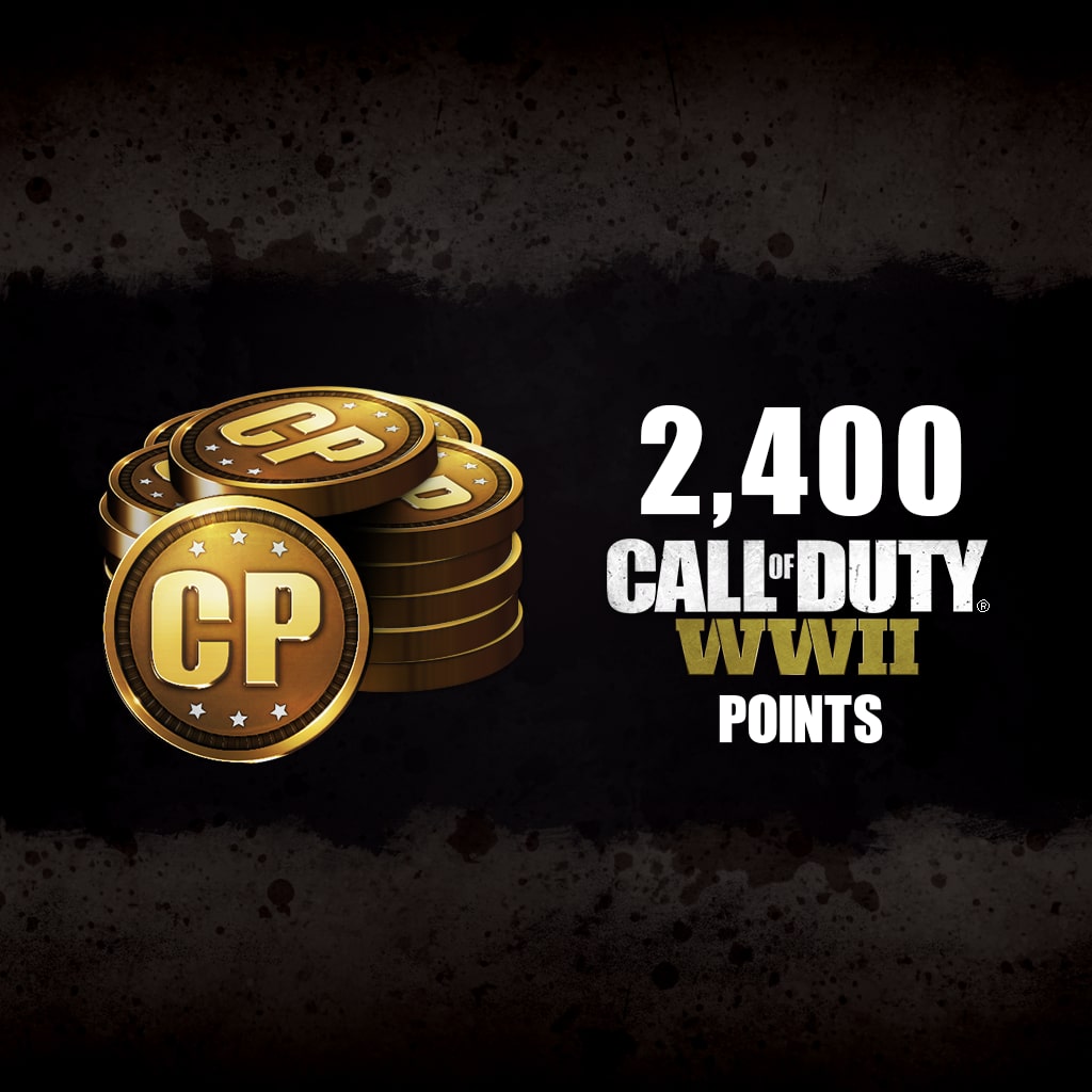 2,400 Call of Duty®: WWII Points