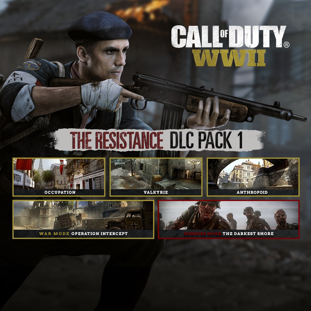 Call of Duty®: WWII - A Resistência: Pacote DLC 1