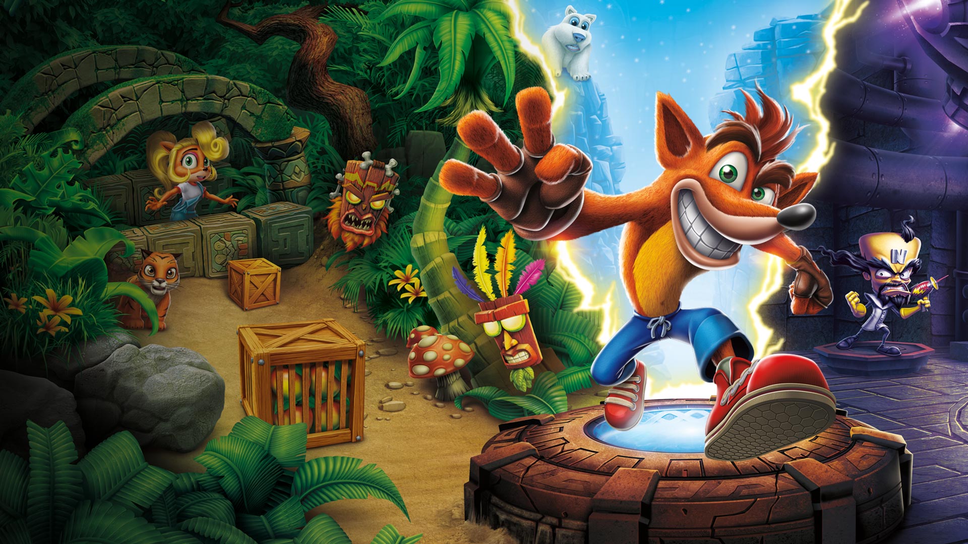 Jogo Crash Bandicoot N. Sane Trilogy