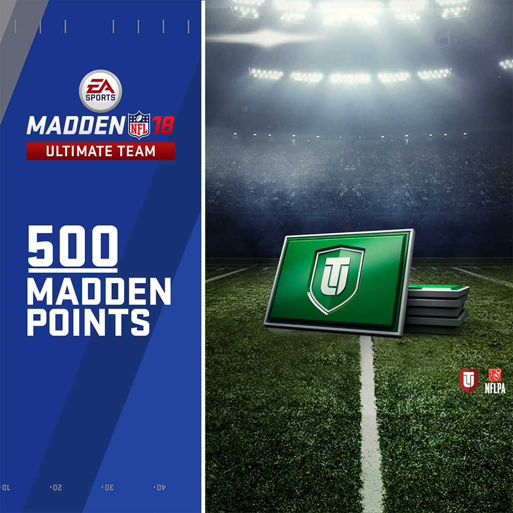 500 Madden NFL 18 Ultimate Team Points (영어판)