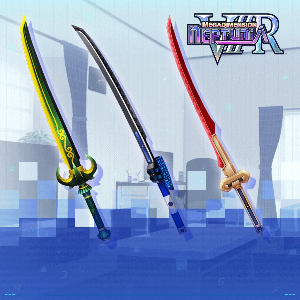 Neptunia VIIR: 4 Goddesses Online Samurai's Soul Weapon Set