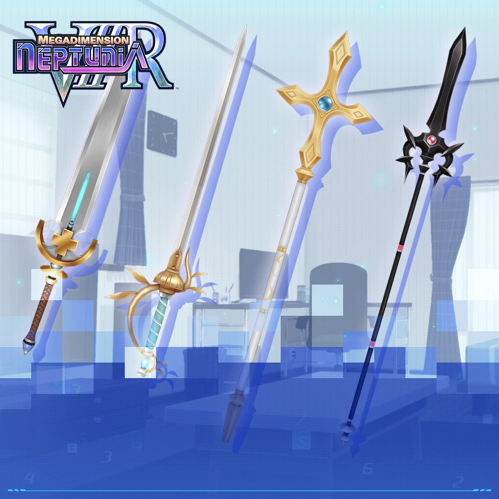 Neptunia VIIR: 4 Goddesses Online Premium Weapon Set