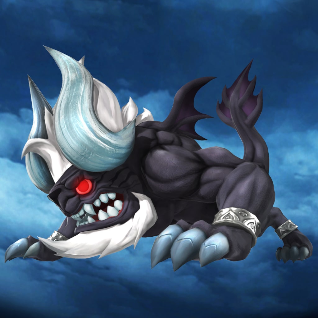 WORLD OF FINAL FANTASY® - Dark Behemoth creature
