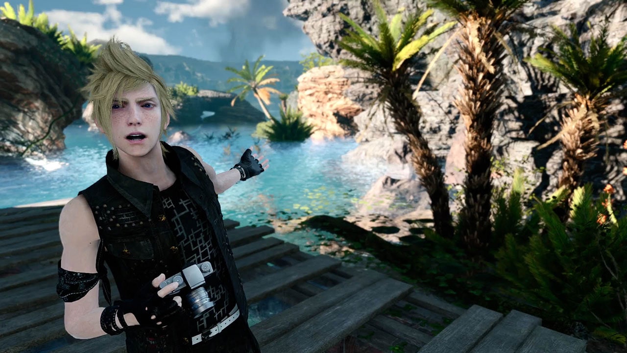 Final Fantasy 15's VR Fishing Game Is Just As Weird As It Looks - GameSpot