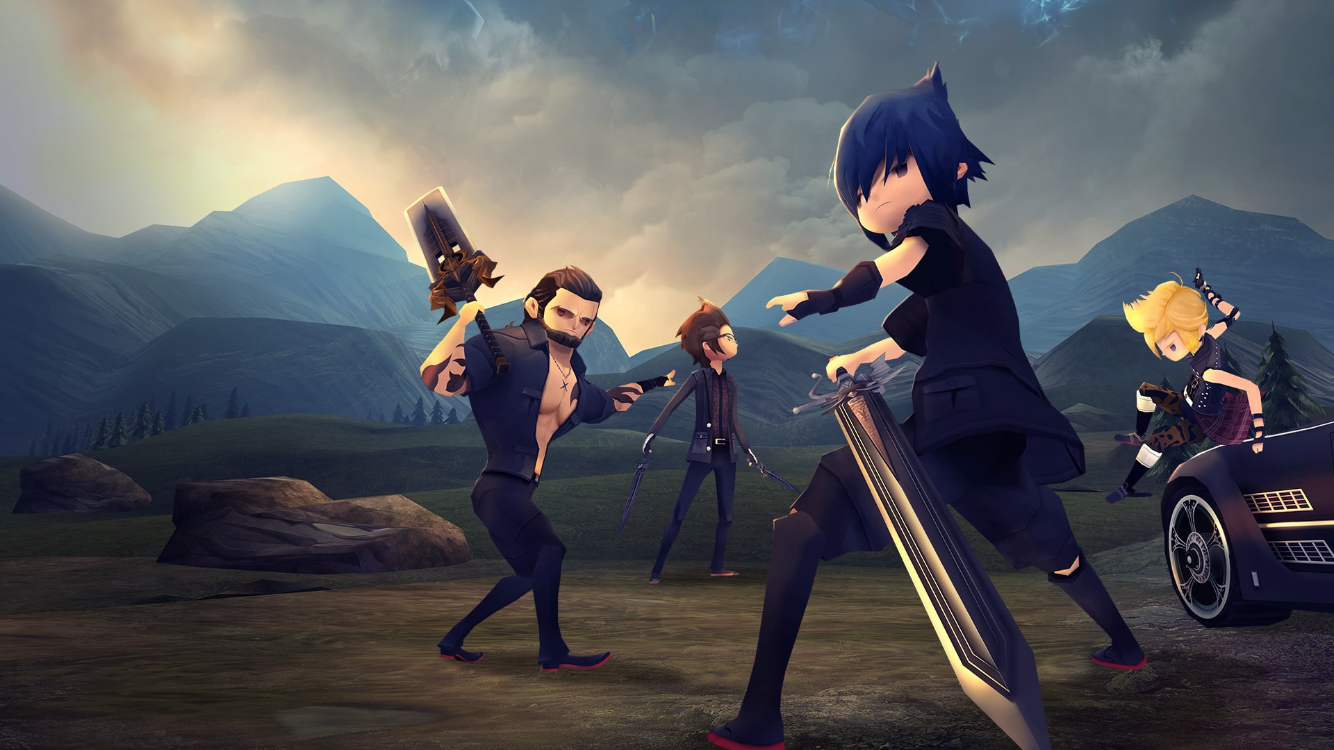 Ps4 Final Fantasy Xv Pocket Edition Hd