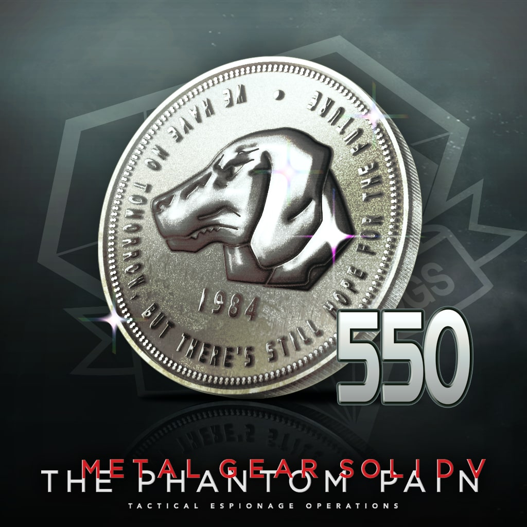 METAL GEAR SOLID V: THE PHANTOM PAIN - 550 MB Coins