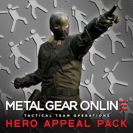 Metal Gear Online Hero Appeal Pack 英文版