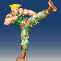 Street Fighter® IV 16bit Guile Avatar