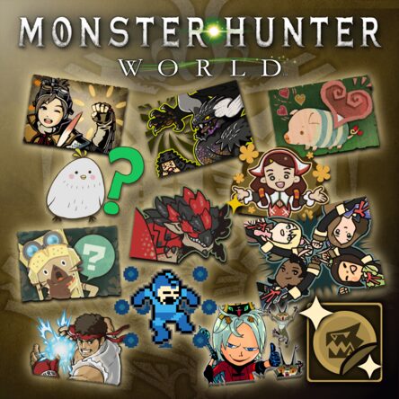 Lieve orkest Niet doen Monster Hunter: World - Complete Sticker Pack