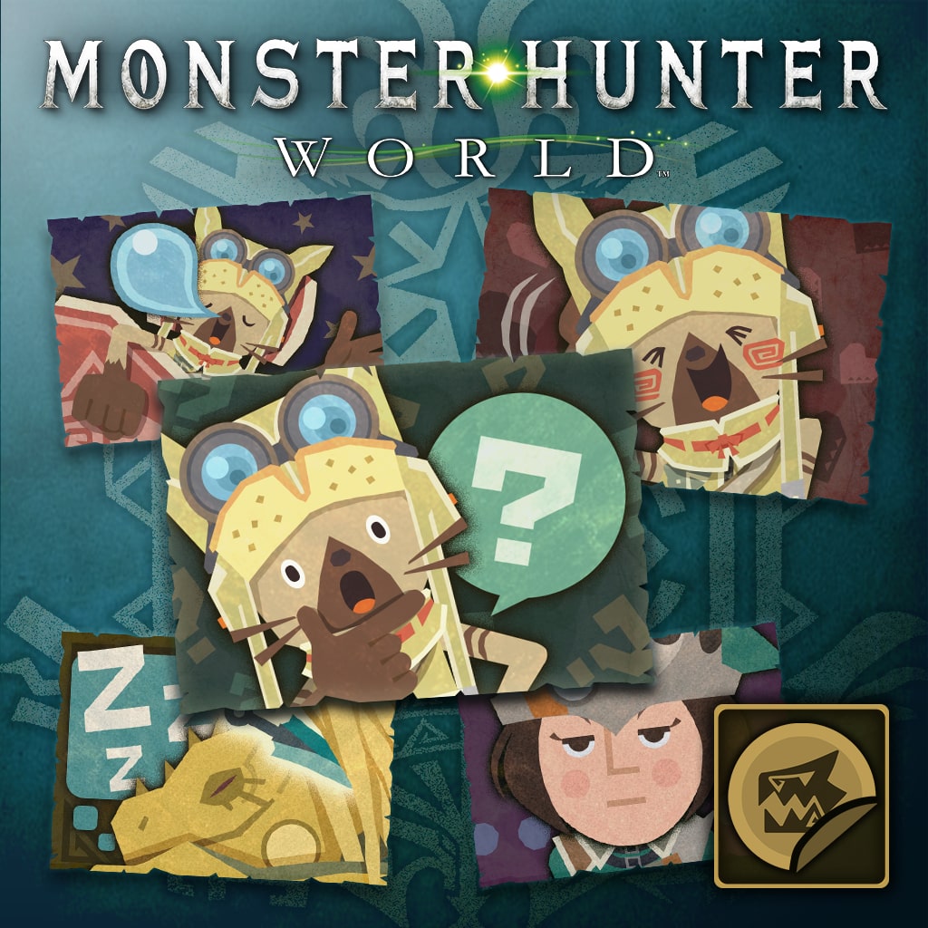 MONSTER HUNTER: WORLD™: Free Sticker Set: Mingle Hunter