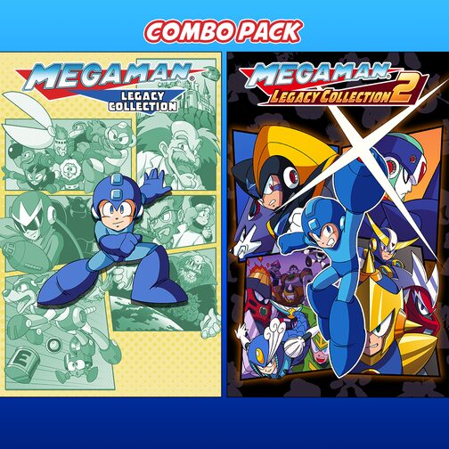 Mega Man Legacy Collection 1 & 2 Combo Pack cover image