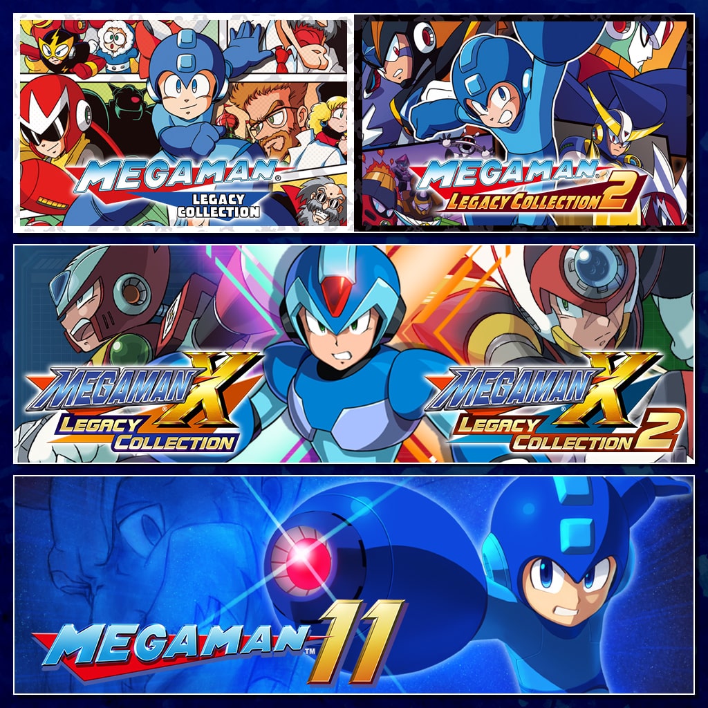 Mega Man 30th Anniversary Bundle (English/Chinese/Japanese Ver.)