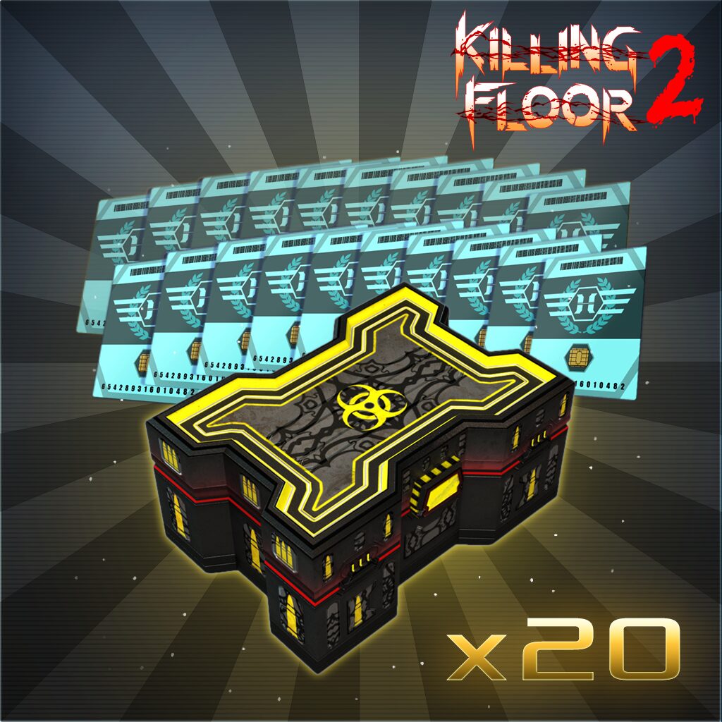 Killing Floor 2 - Horzine Supply Weapon Crate - Series 7 Gold Bundle Pack