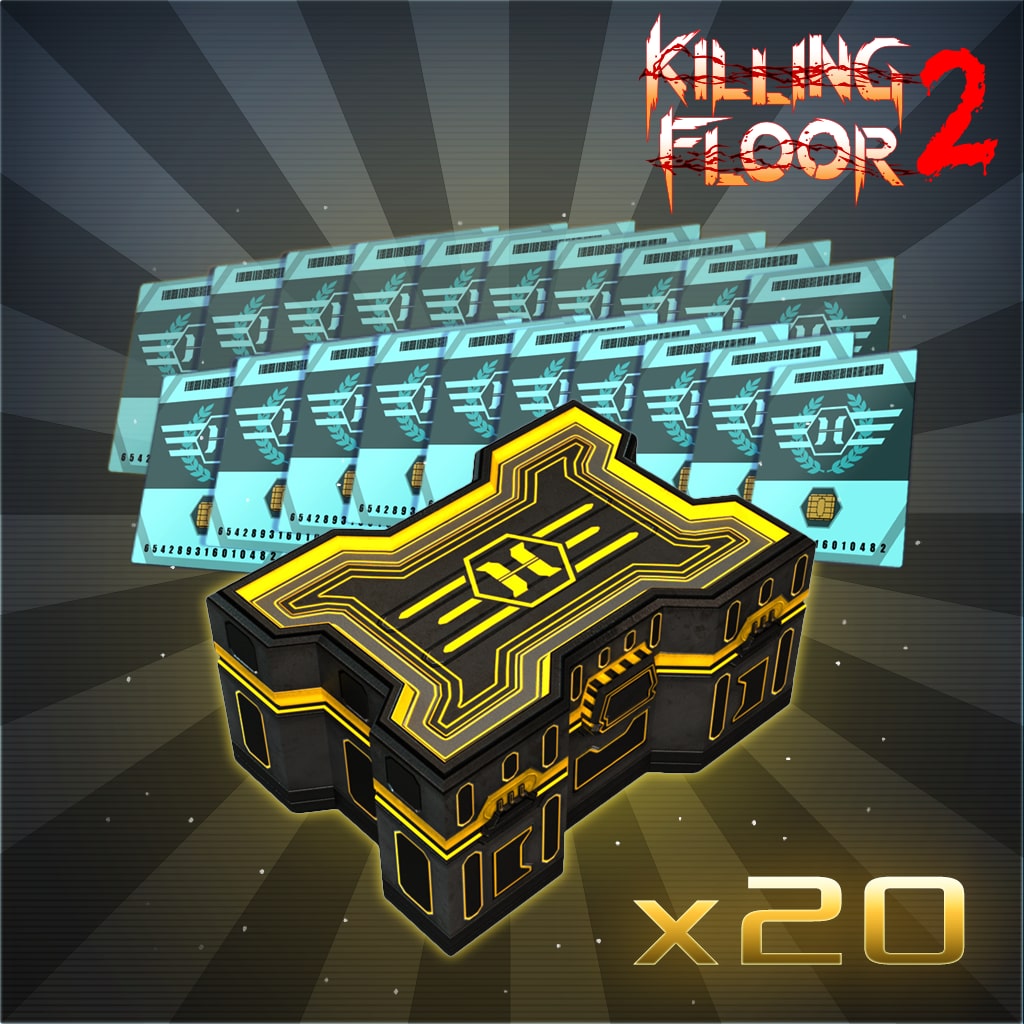 Killing Floor 2 - Horzine Supply Weapon Crate - Series 8 Gold Bundle Pack
