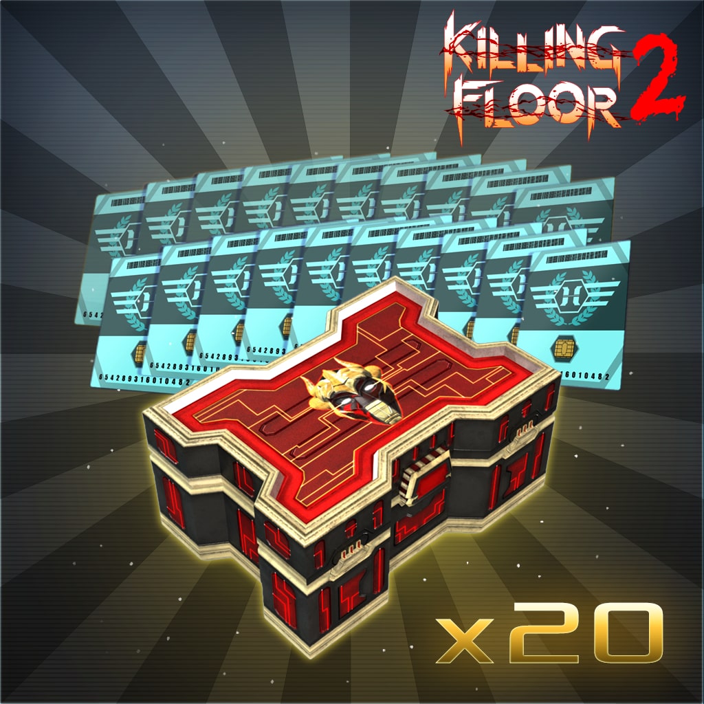 Killing Floor 2 - Caisse cosmétique Horzine | Pack or série 8