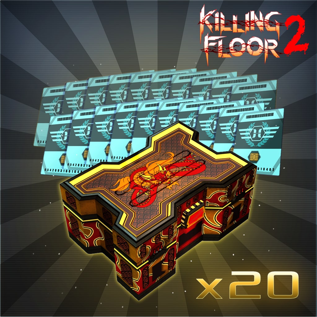Killing Floor 2 - Caisse cosmétique Horzine | Pack or série 4