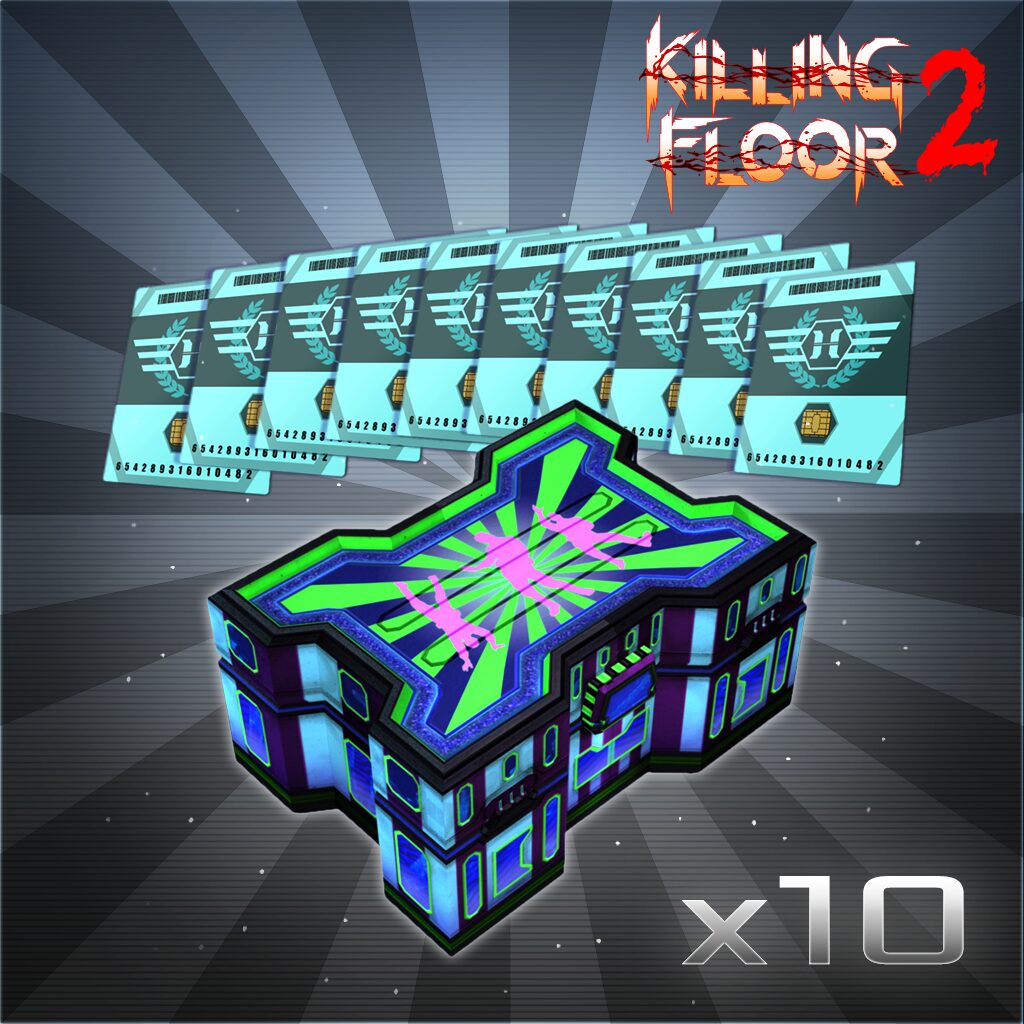 Killing Floor 2 - Horzine Supply Emote Crate - Series 2 Silver Bundle Pack