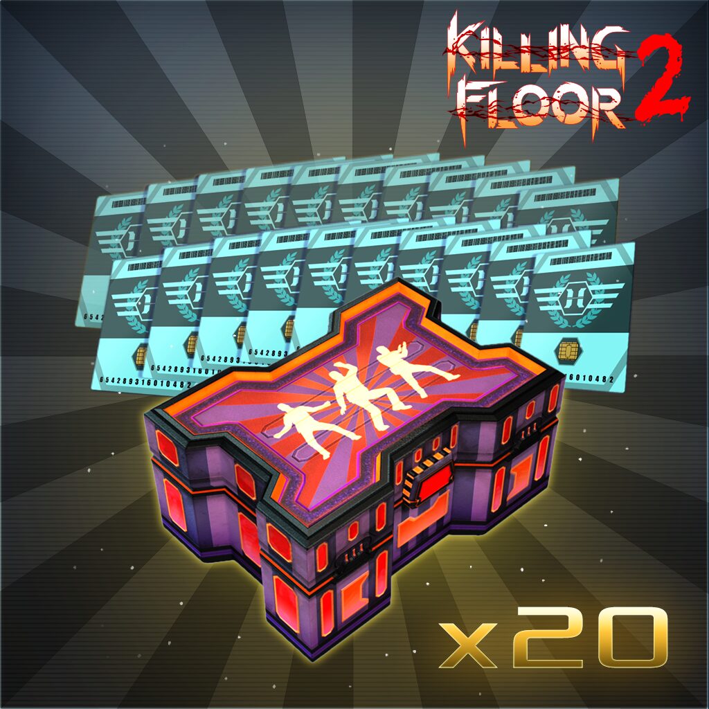 Killing Floor 2 - Horzine Supply Emote Crate - Series 1 Gold Bundle Pack