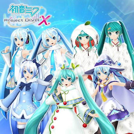 4個セット Hatsune Miku: Winter Diva 英語版 Amazon.com: Taito 451085300 Project Diva Hatsune Miku 2nd